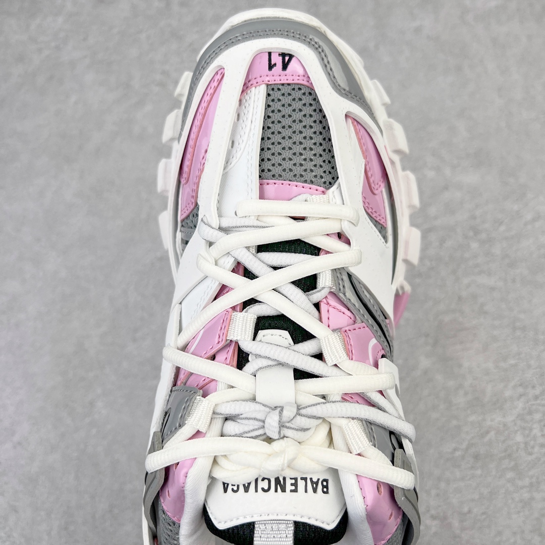  Balenciaga 巴黎世家 Track 1.0  舒适百搭 老爹鞋 运动 复古板鞋 休闲鞋 男鞋 女鞋  灰粉色 542436W2FS99041