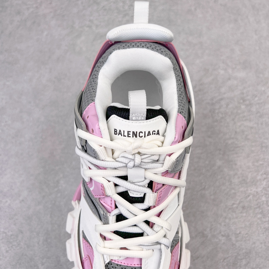  Balenciaga 巴黎世家 Track 1.0  舒适百搭 老爹鞋 运动 复古板鞋 休闲鞋 男鞋 女鞋  灰粉色 542436W2FS99041