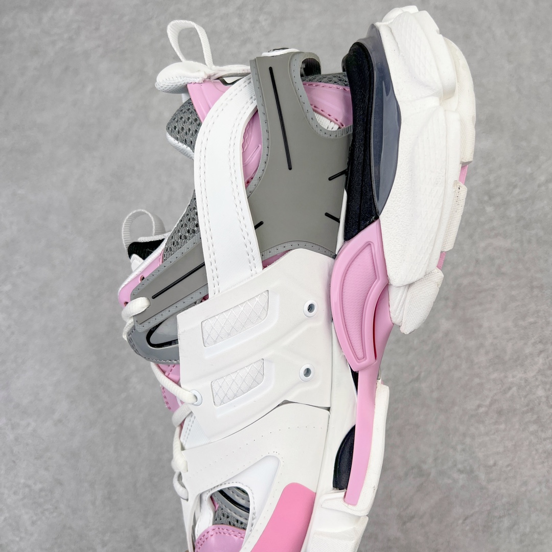  Balenciaga 巴黎世家 Track 1.0  舒适百搭 老爹鞋 运动 复古板鞋 休闲鞋 男鞋 女鞋  灰粉色 542436W2FS99041