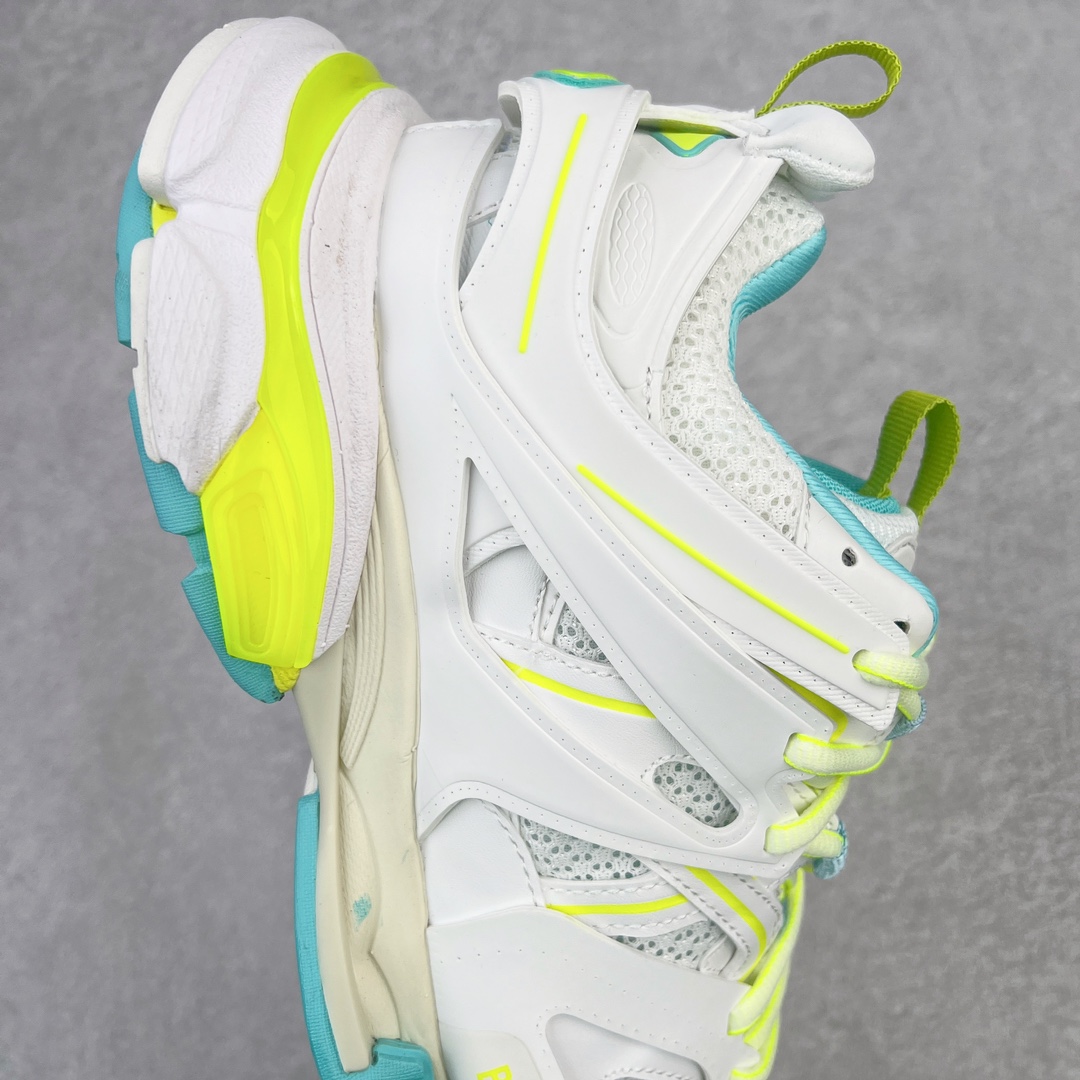  Balenciaga 巴黎世家 Track 1.0  舒适百搭 老爹鞋 运动 复古板鞋 休闲鞋 男鞋 女鞋  白黄蓝 542023W3AC69704
