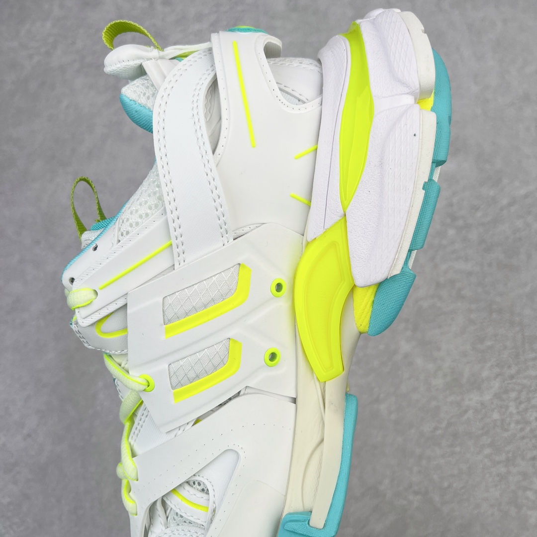  Balenciaga 巴黎世家 Track 1.0  舒适百搭 老爹鞋 运动 复古板鞋 休闲鞋 男鞋 女鞋  白黄蓝 542023W3AC69704