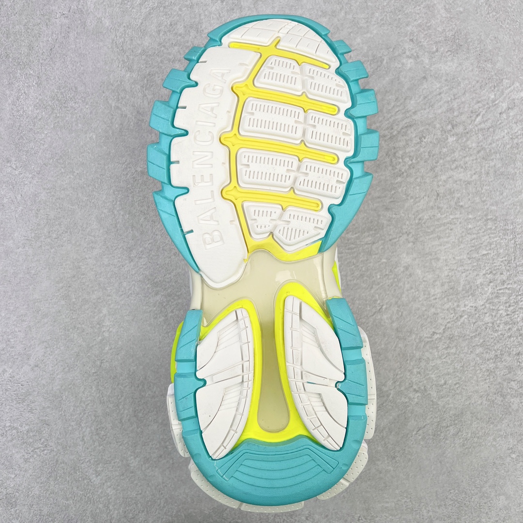  Balenciaga 巴黎世家 Track 1.0  舒适百搭 老爹鞋 运动 复古板鞋 休闲鞋 男鞋 女鞋  白黄蓝 542023W3AC69704