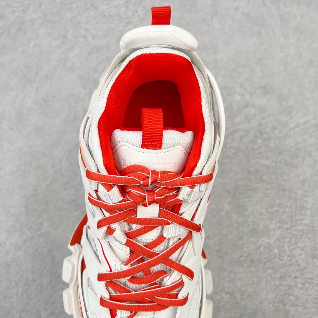   Balenciaga 巴黎世家 Track 1.0  舒适百搭 老爹鞋 运动 复古板鞋 休闲鞋 男鞋 女鞋  白红 542023W3AC16690