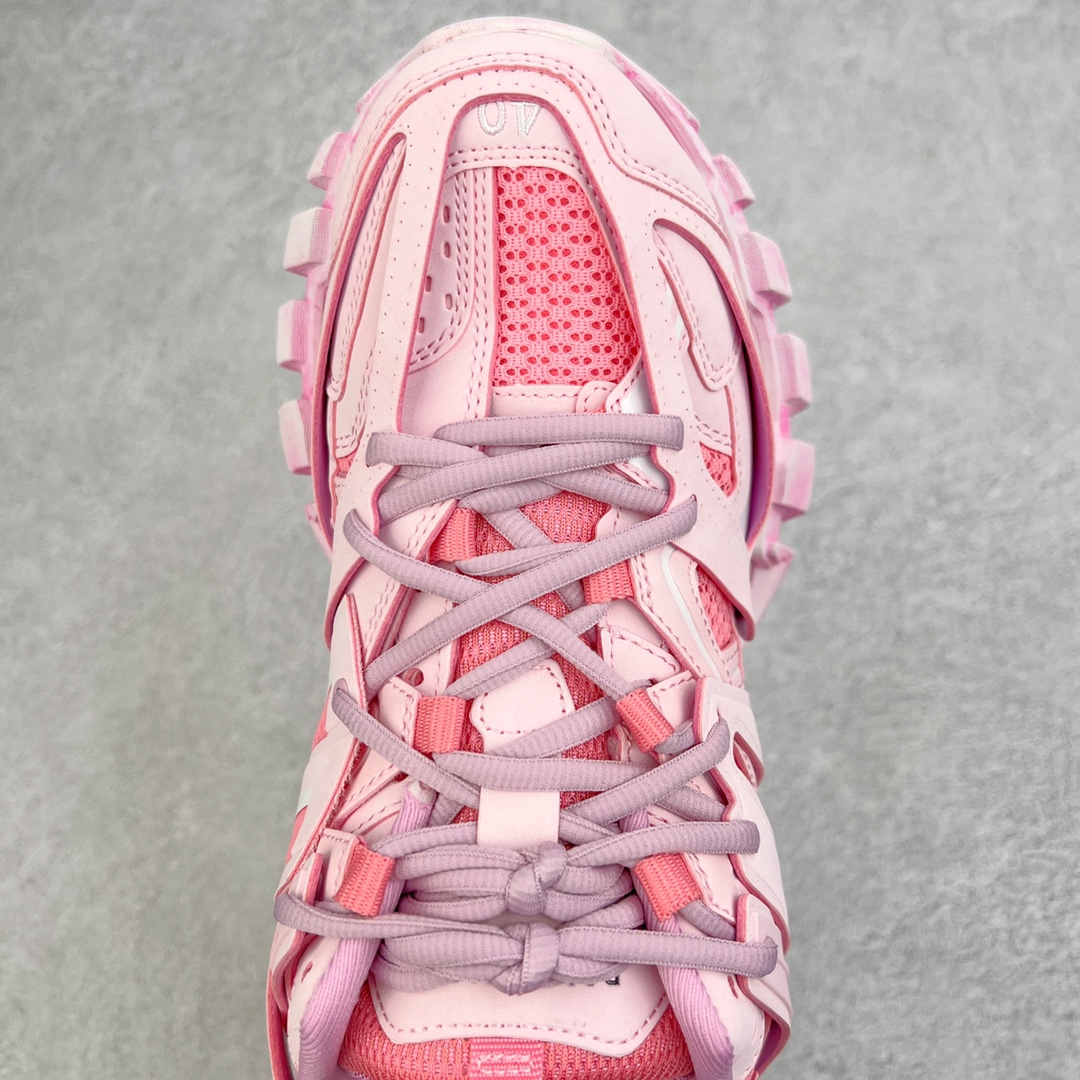  Balenciaga 巴黎世家 Track 1.0  舒适百搭 老爹鞋 运动 复古板鞋 休闲鞋 男鞋 女鞋  粉色 