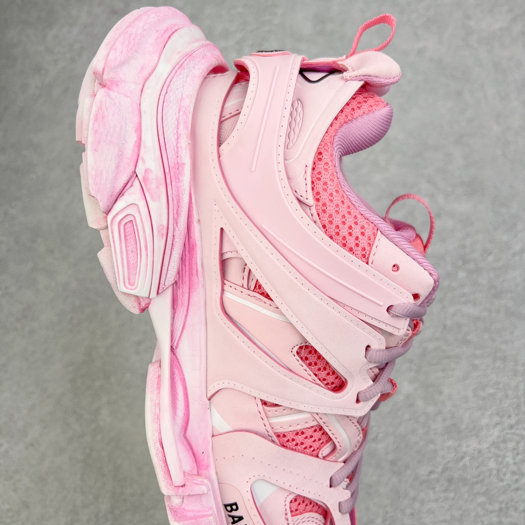  Balenciaga 巴黎世家 Track 1.0  舒适百搭 老爹鞋 运动 复古板鞋 休闲鞋 男鞋 女鞋  粉色 