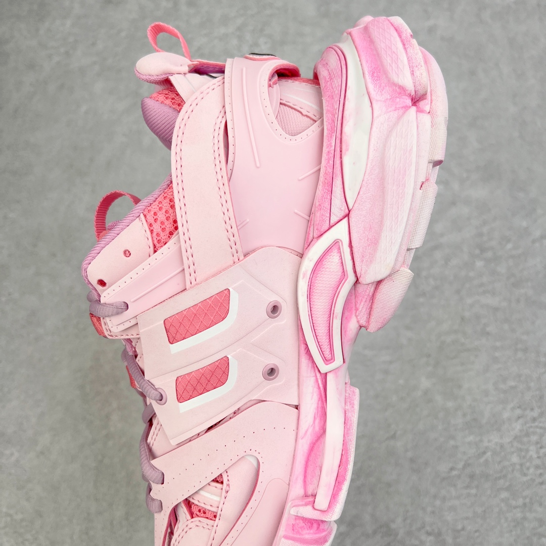 Balenciaga 巴黎世家 Track 1.0  舒适百搭 老爹鞋 运动 复古板鞋 休闲鞋 男鞋 女鞋  粉色 