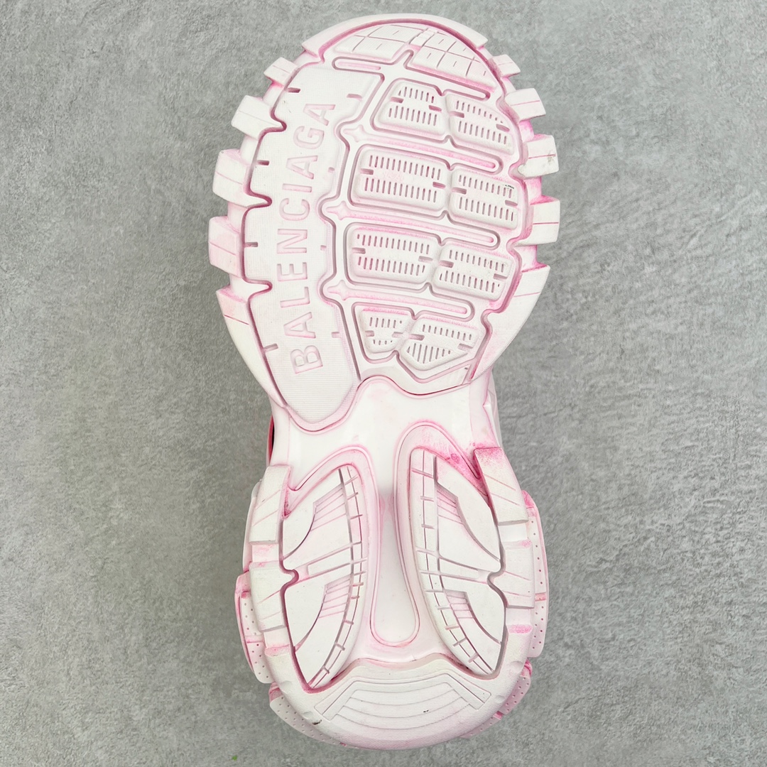  Balenciaga 巴黎世家 Track 1.0  舒适百搭 老爹鞋 运动 复古板鞋 休闲鞋 男鞋 女鞋  粉色 