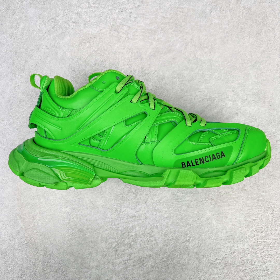  Balenciaga 巴黎世家 Track 1.0  舒适百搭 老爹鞋 运动 复古板鞋 休闲鞋 男鞋 女鞋  绿色 542023W2FB53331