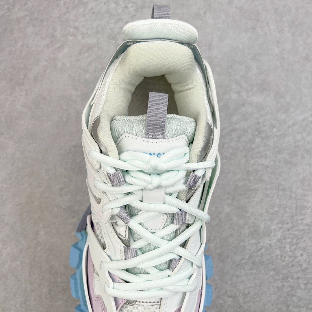  Balenciaga 巴黎世家 Track 1.0  舒适百搭 老爹鞋 运动 复古板鞋 休闲鞋 男鞋 女鞋  白粉蓝 542436W3AC49045