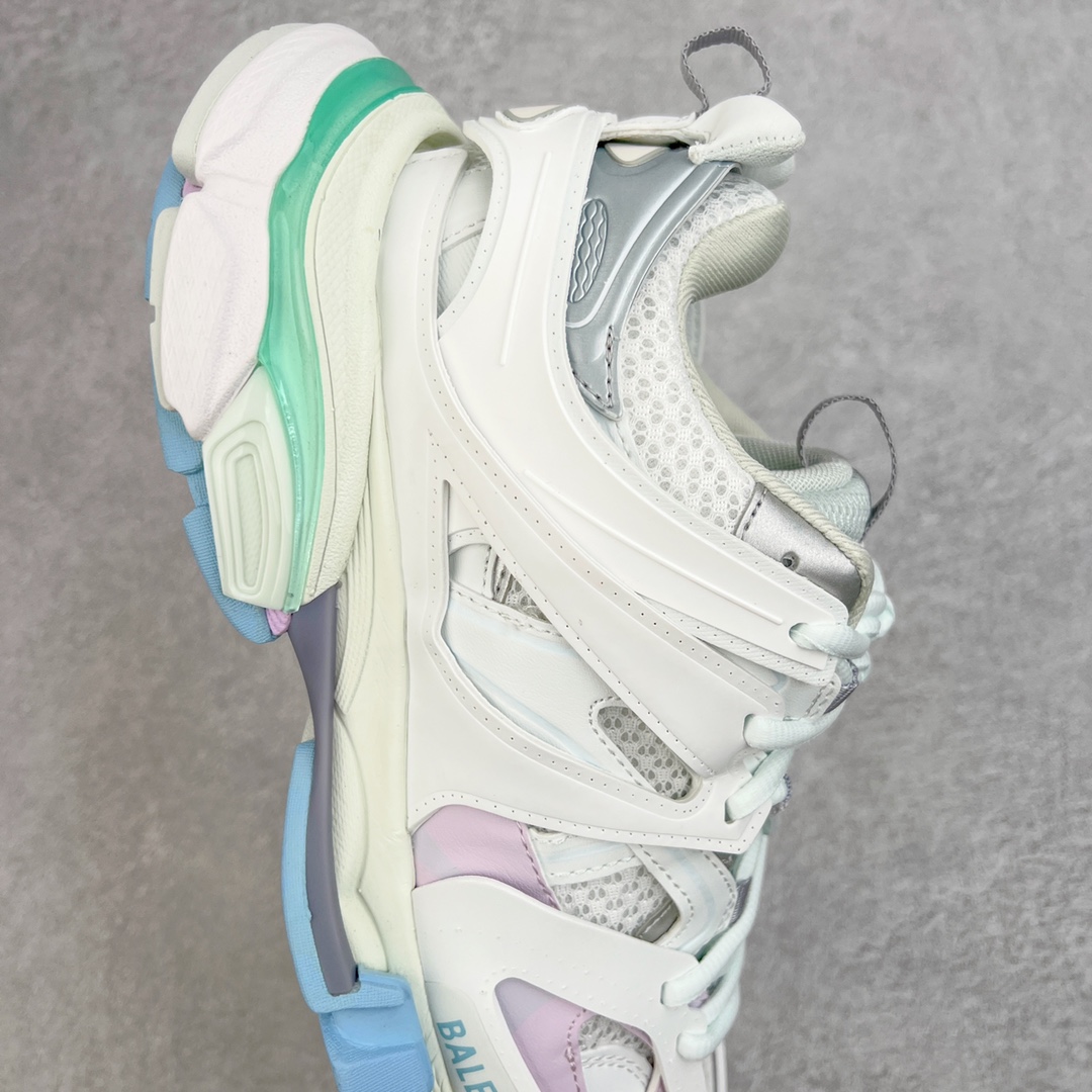  Balenciaga 巴黎世家 Track 1.0  舒适百搭 老爹鞋 运动 复古板鞋 休闲鞋 男鞋 女鞋  白粉蓝 542436W3AC49045
