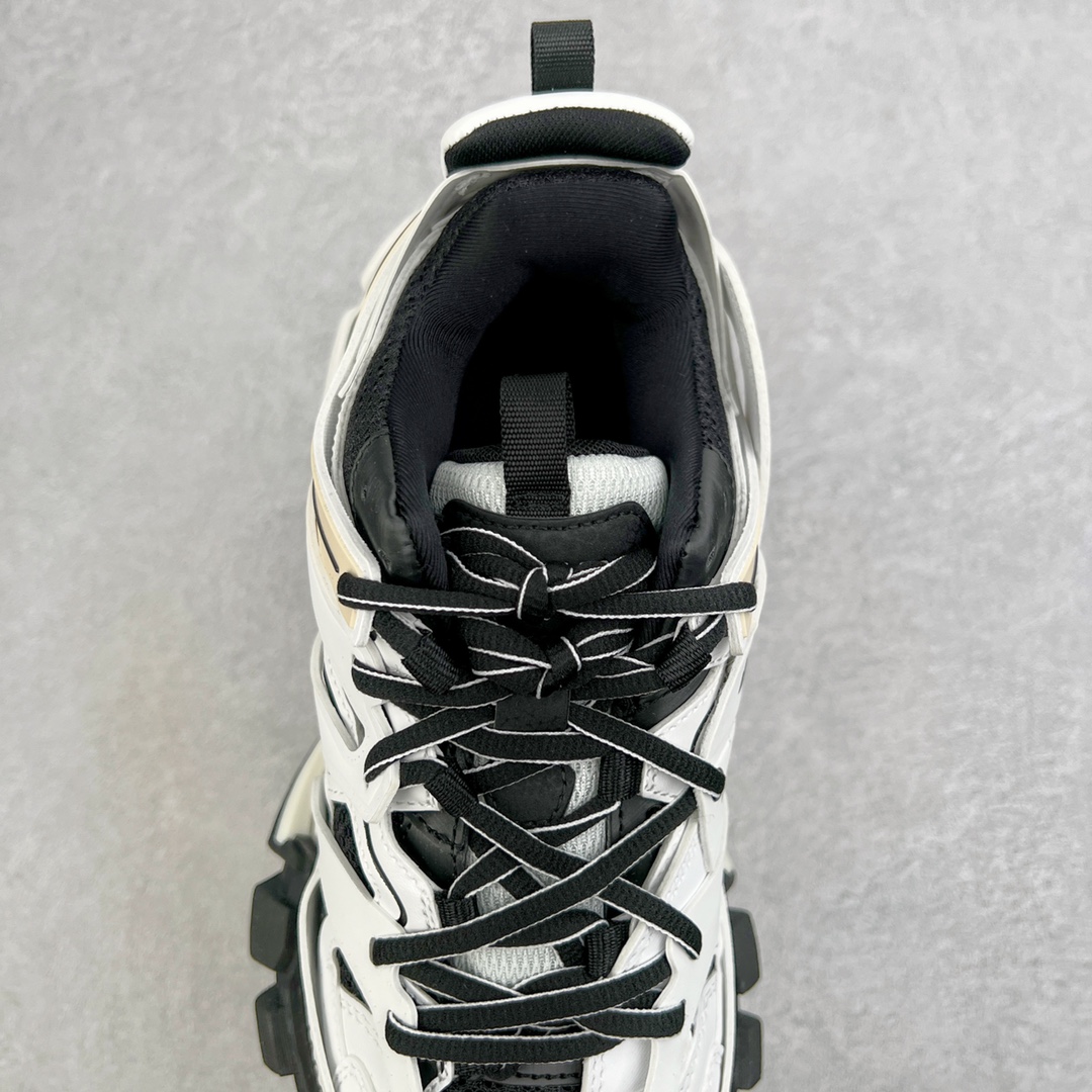  Balenciaga 巴黎世家 Track 1.0  舒适百搭 老爹鞋 运动 复古板鞋 休闲鞋 男鞋 女鞋   米白黑拼色 做旧 542023W1GC49010