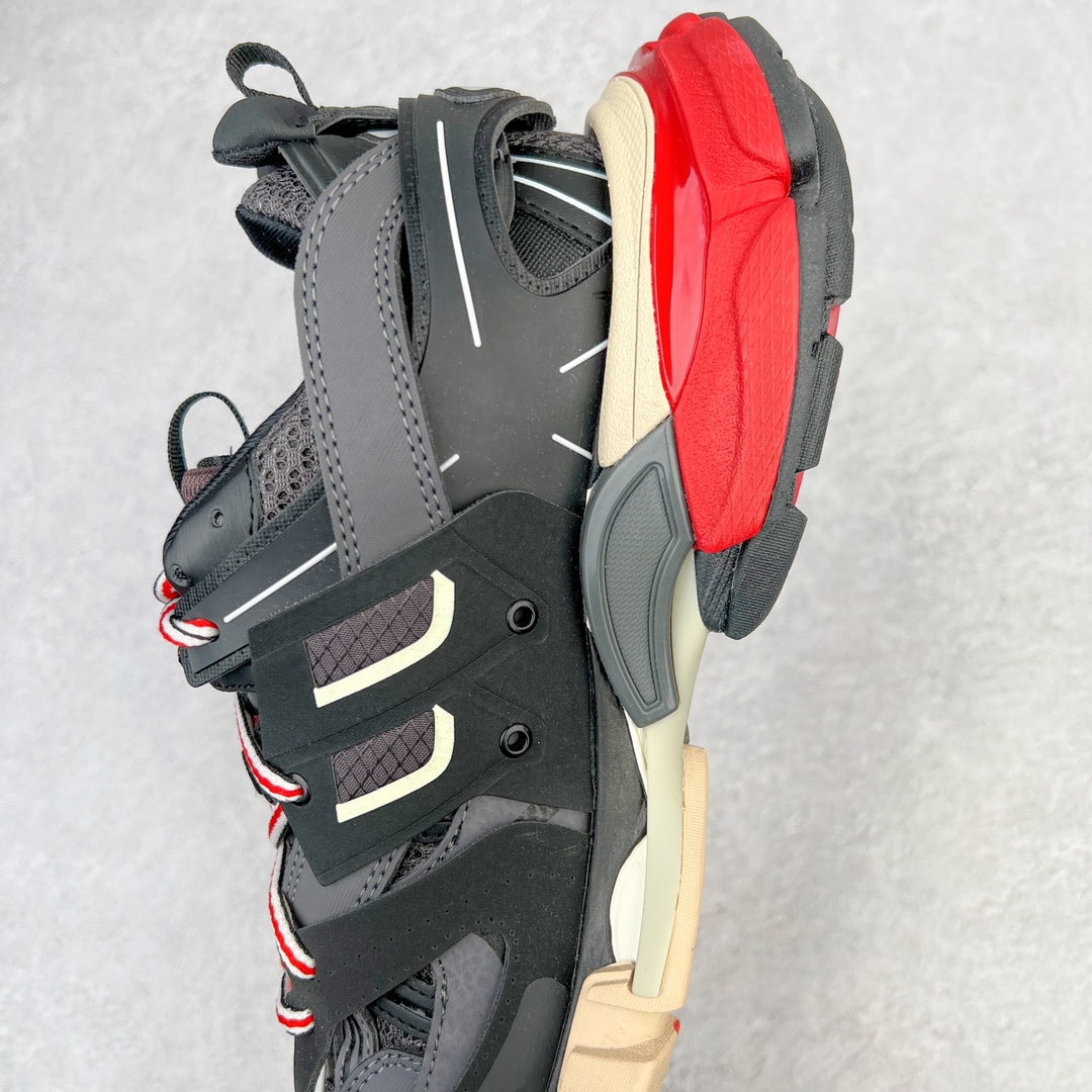 Balenciaga 巴黎世家 Track 1.0  舒适百搭 老爹鞋 运动 复古板鞋 休闲鞋 男鞋 女鞋  黑红 542023W1GB61002
