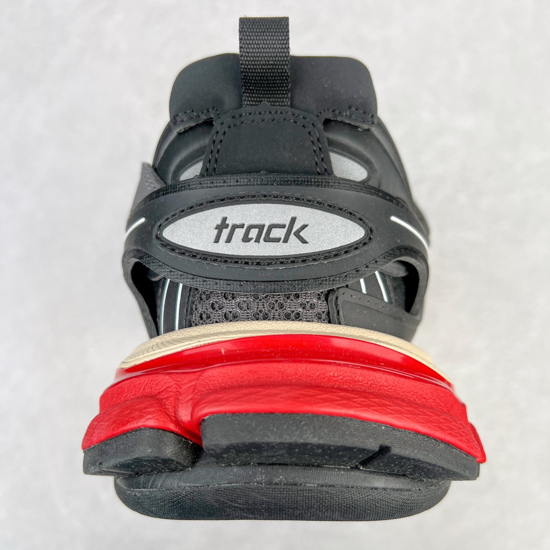  Balenciaga 巴黎世家 Track 1.0  舒适百搭 老爹鞋 运动 复古板鞋 休闲鞋 男鞋 女鞋  黑红 542023W1GB61002