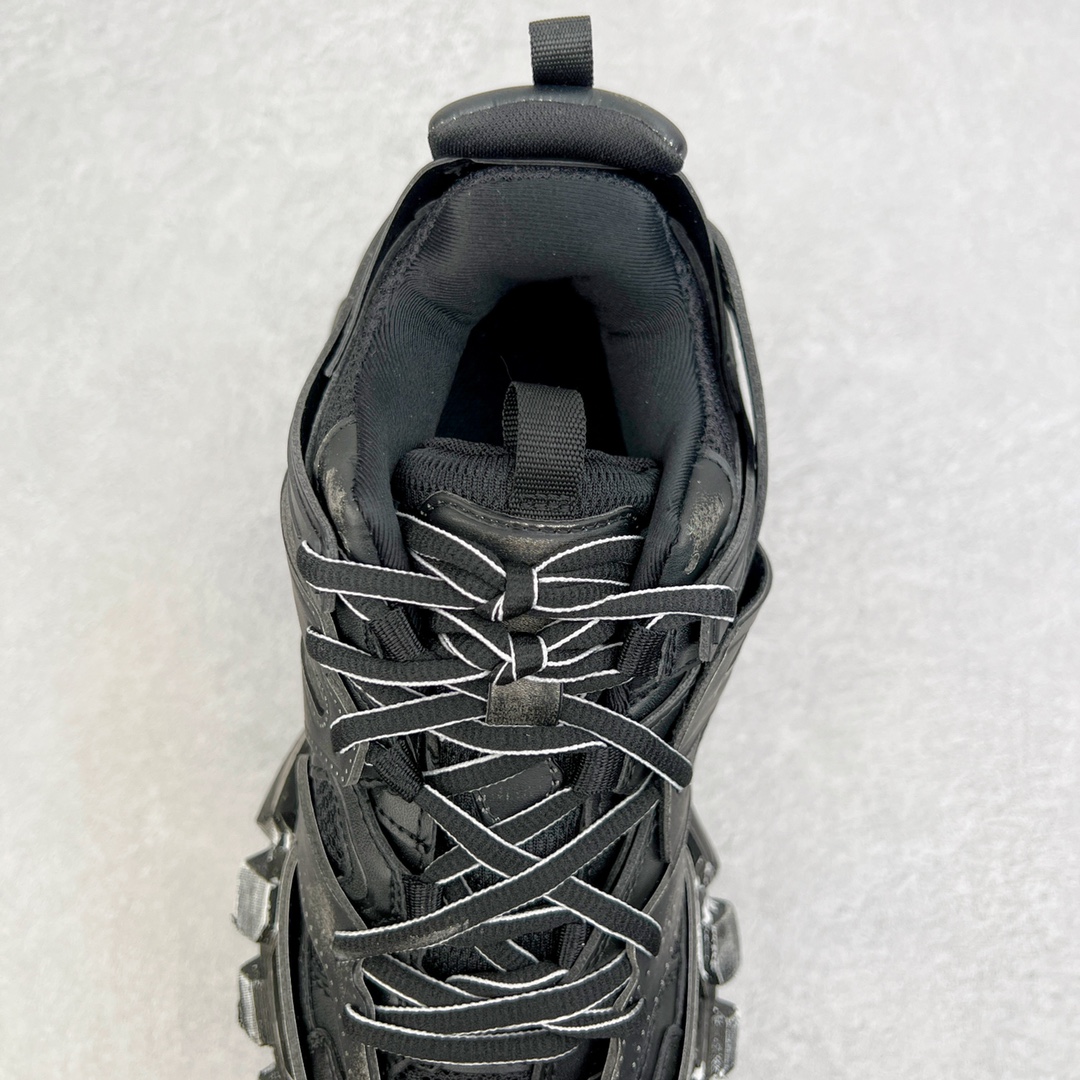   Balenciaga 巴黎世家 Track 1.0  舒适百搭 老爹鞋 运动 复古板鞋 休闲鞋 男鞋 女鞋  黑色 做旧 542023W3CN21000