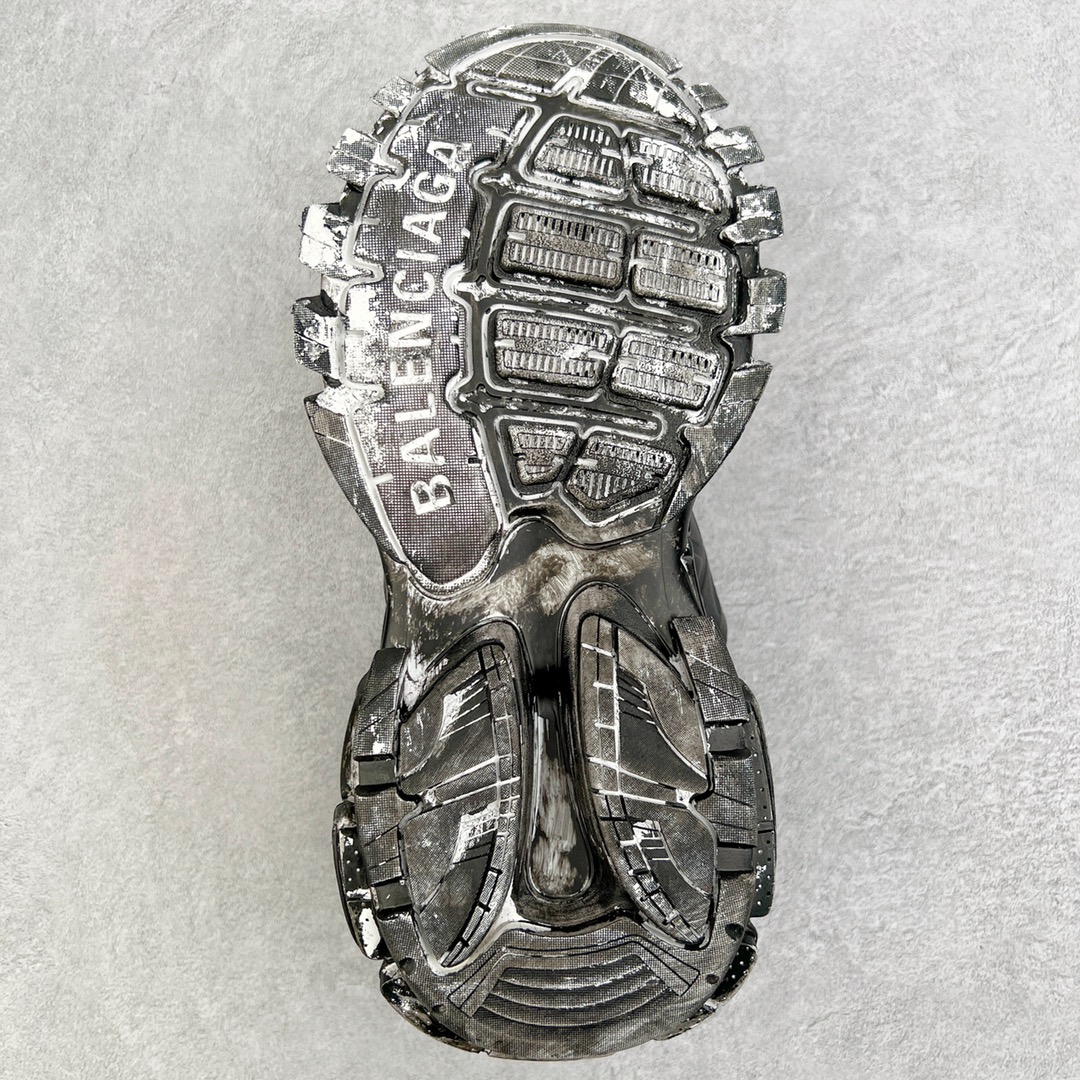   Balenciaga 巴黎世家 Track 1.0  舒适百搭 老爹鞋 运动 复古板鞋 休闲鞋 男鞋 女鞋  黑色 做旧 542023W3CN21000