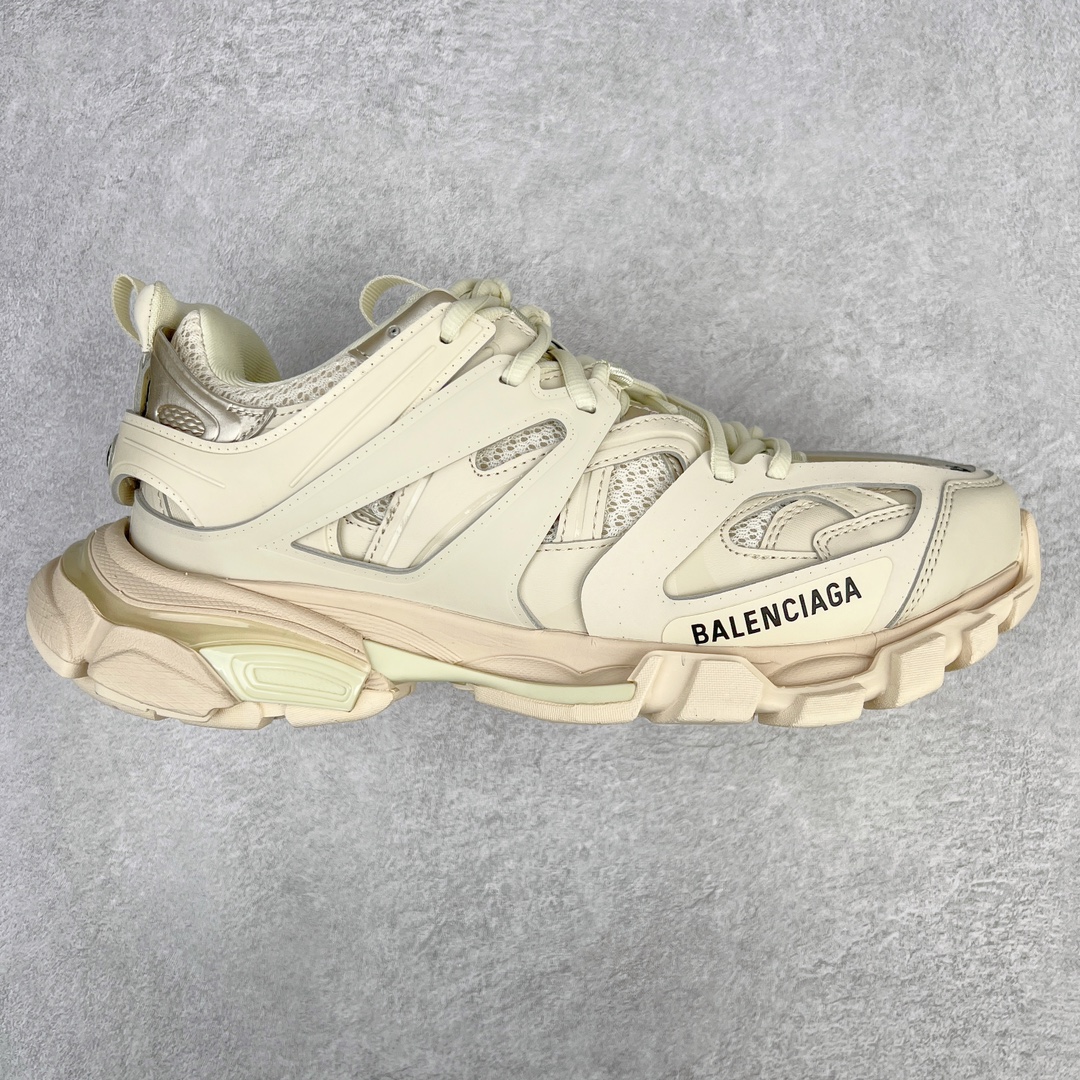  Balenciaga 巴黎世家 Track 1.0  舒适百搭 老爹鞋 运动 复古板鞋 休闲鞋 男鞋 女鞋  米黑色 542023W2LA29110