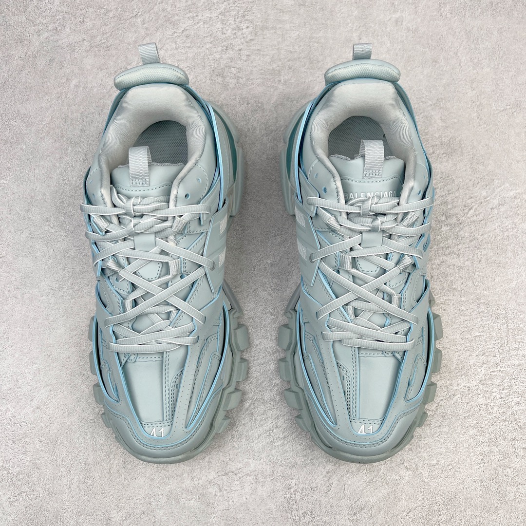  Balenciaga 巴黎世家 Track 1.0  舒适百搭 老爹鞋 运动 复古板鞋 休闲鞋 男鞋 女鞋  冰蓝 542436W2FB54491