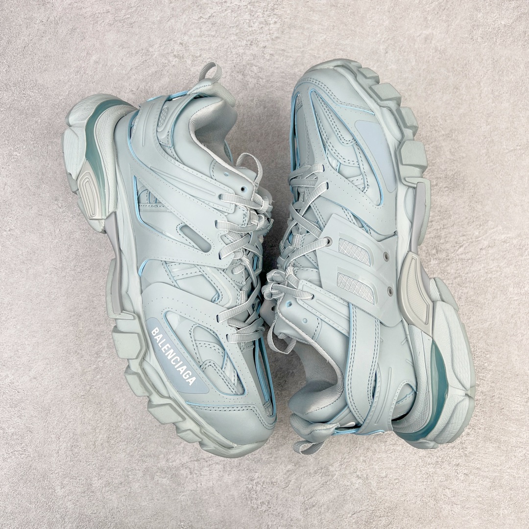  Balenciaga 巴黎世家 Track 1.0  舒适百搭 老爹鞋 运动 复古板鞋 休闲鞋 男鞋 女鞋  冰蓝 542436W2FB54491
