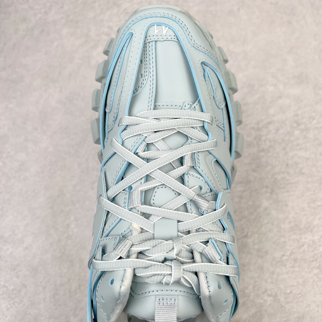  Balenciaga 巴黎世家 Track 1.0  舒适百搭 老爹鞋 运动 复古板鞋 休闲鞋 男鞋 女鞋  冰蓝 542436W2FB54491