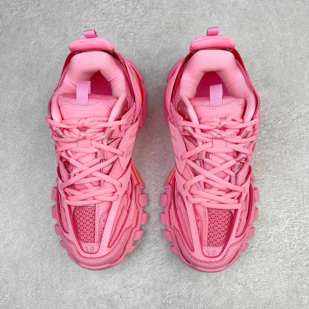  Balenciaga 巴黎世家 Track 1.0  舒适百搭 老爹鞋 运动 复古板鞋 休闲鞋 男鞋 女鞋  粉色 542436W2LA15842
