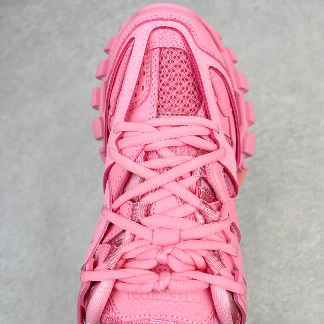  Balenciaga 巴黎世家 Track 1.0  舒适百搭 老爹鞋 运动 复古板鞋 休闲鞋 男鞋 女鞋  粉色 542436W2LA15842