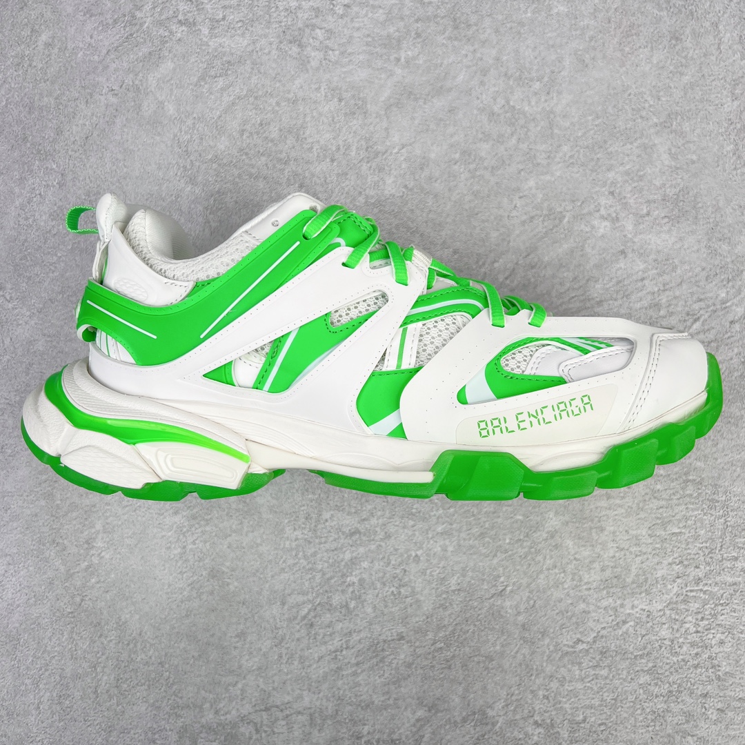  Balenciaga 巴黎世家 Track 1.0  舒适百搭 老爹鞋 运动 复古板鞋 休闲鞋 男鞋 女鞋  白绿色 542436W3RL19035