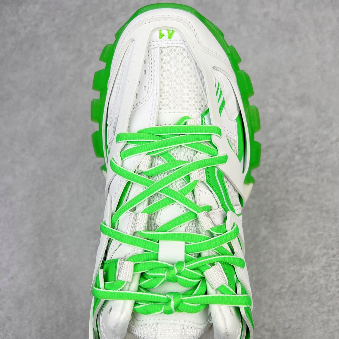  Balenciaga 巴黎世家 Track 1.0  舒适百搭 老爹鞋 运动 复古板鞋 休闲鞋 男鞋 女鞋  白绿色 542436W3RL19035