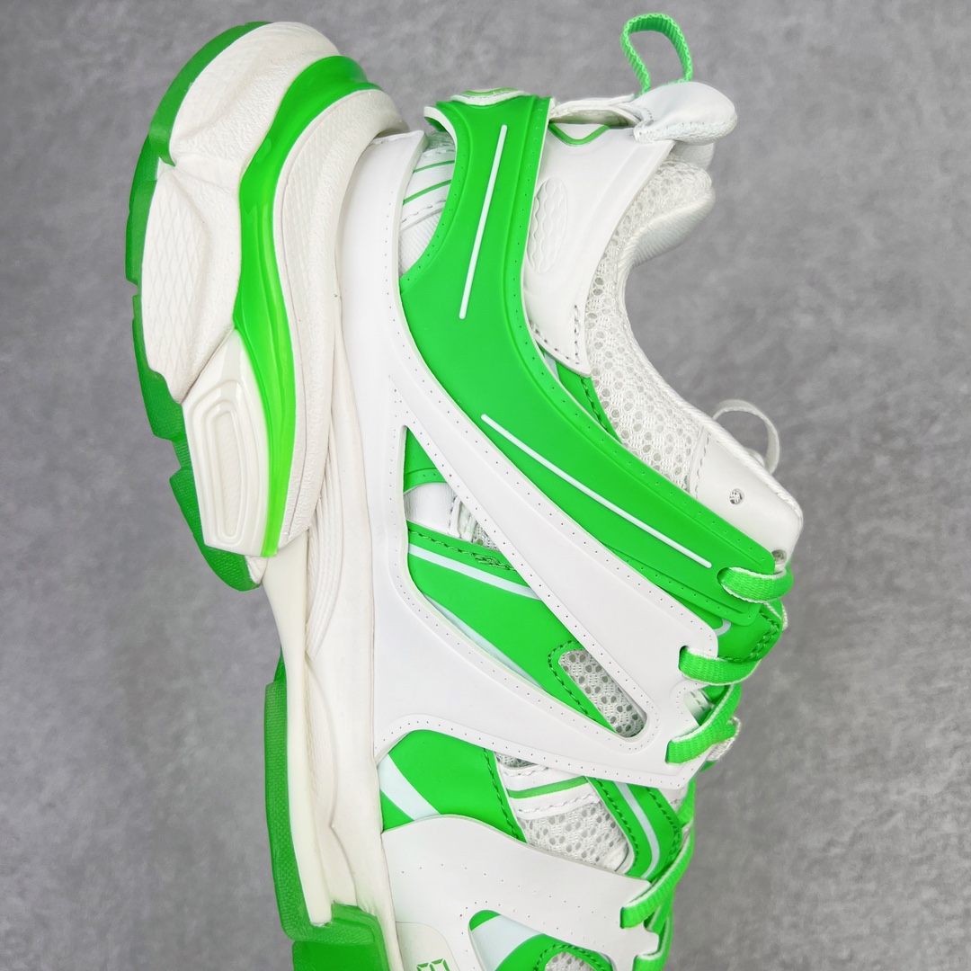  Balenciaga 巴黎世家 Track 1.0  舒适百搭 老爹鞋 运动 复古板鞋 休闲鞋 男鞋 女鞋  白绿色 542436W3RL19035