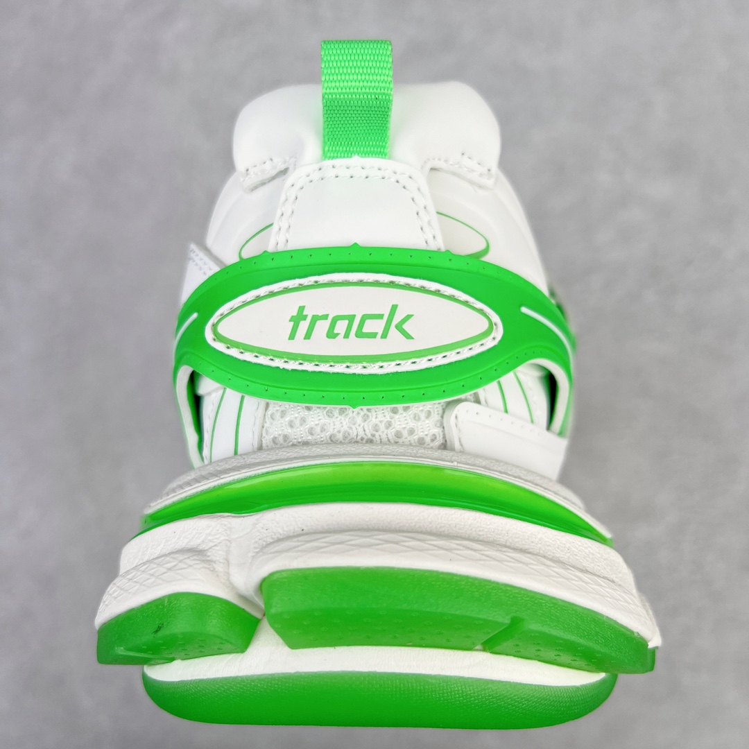  Balenciaga 巴黎世家 Track 1.0  舒适百搭 老爹鞋 运动 复古板鞋 休闲鞋 男鞋 女鞋  白绿色 542436W3RL19035