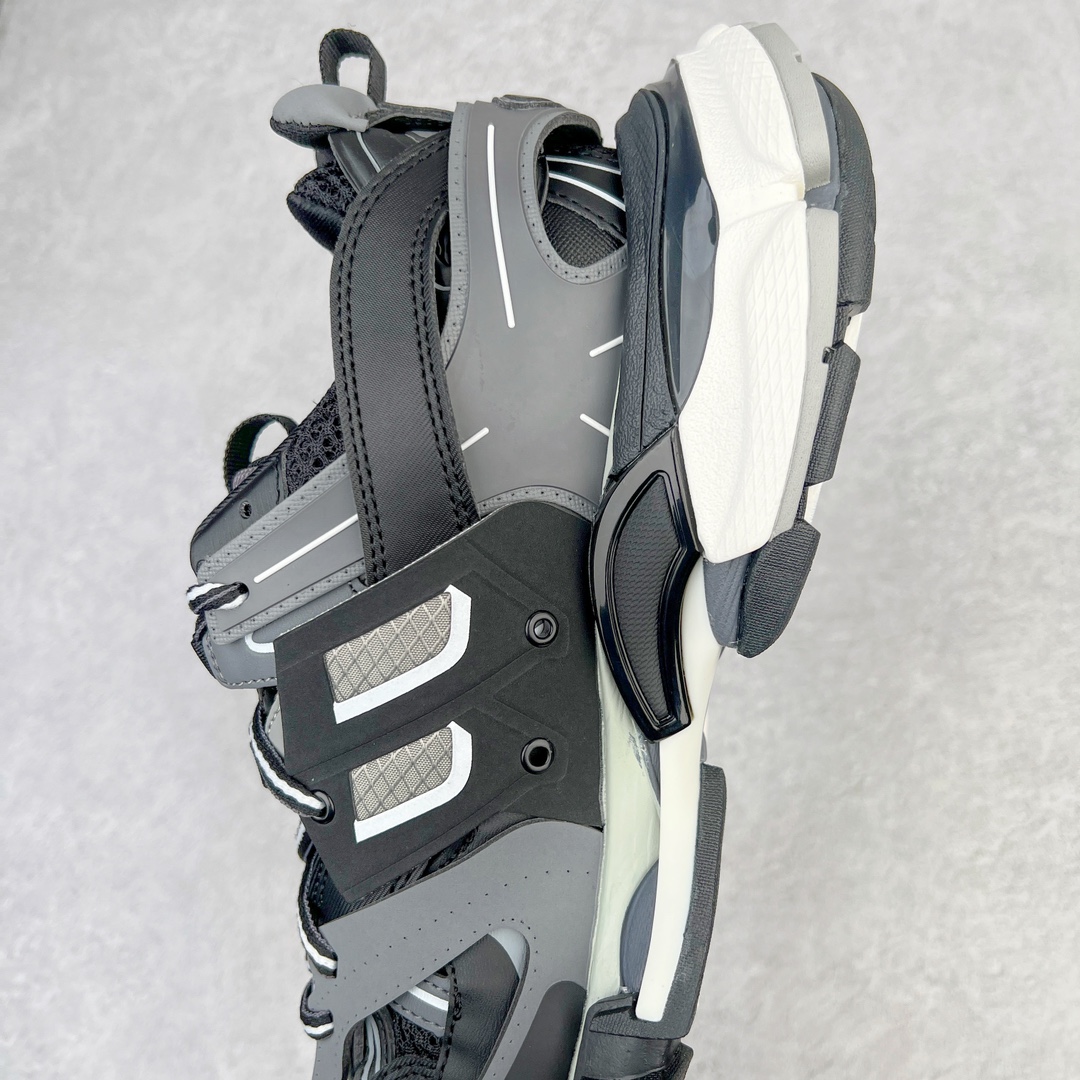  Balenciaga 巴黎世家 Track 1.0  舒适百搭 老爹鞋 运动 复古板鞋 休闲鞋 男鞋 女鞋  黑灰 542023W3AD11819