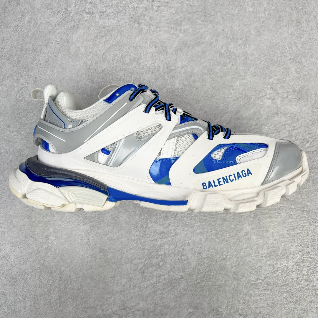  Balenciaga 巴黎世家 Track 1.0  舒适百搭 老爹鞋 运动 复古板鞋 休闲鞋 男鞋 女鞋  白蓝 542023W2FS99051