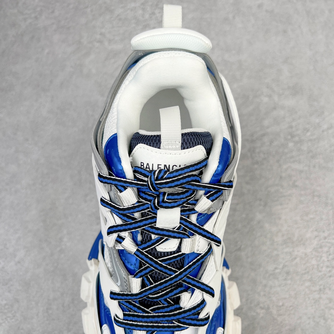  Balenciaga 巴黎世家 Track 1.0  舒适百搭 老爹鞋 运动 复古板鞋 休闲鞋 男鞋 女鞋  白蓝 542023W2FS99051