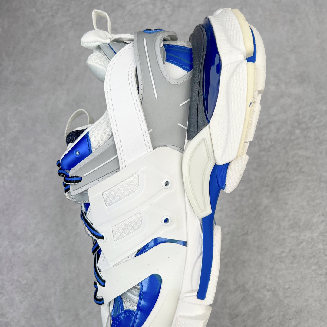  Balenciaga 巴黎世家 Track 1.0  舒适百搭 老爹鞋 运动 复古板鞋 休闲鞋 男鞋 女鞋  白蓝 542023W2FS99051