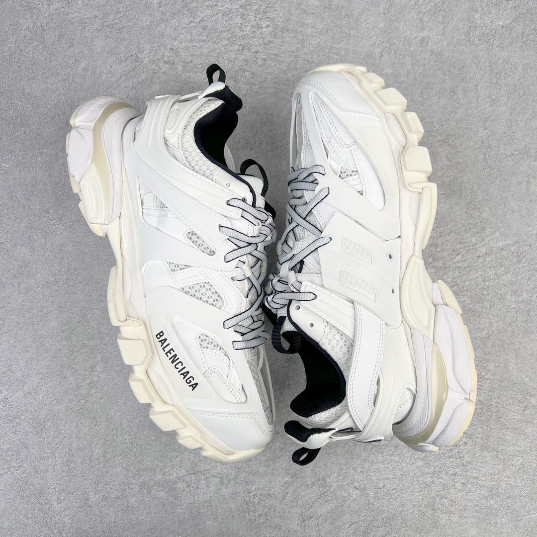  Balenciaga 巴黎世家 Track 1.0  舒适百搭 老爹鞋 运动 复古板鞋 休闲鞋 男鞋 女鞋  白黑 542023W3AC19010