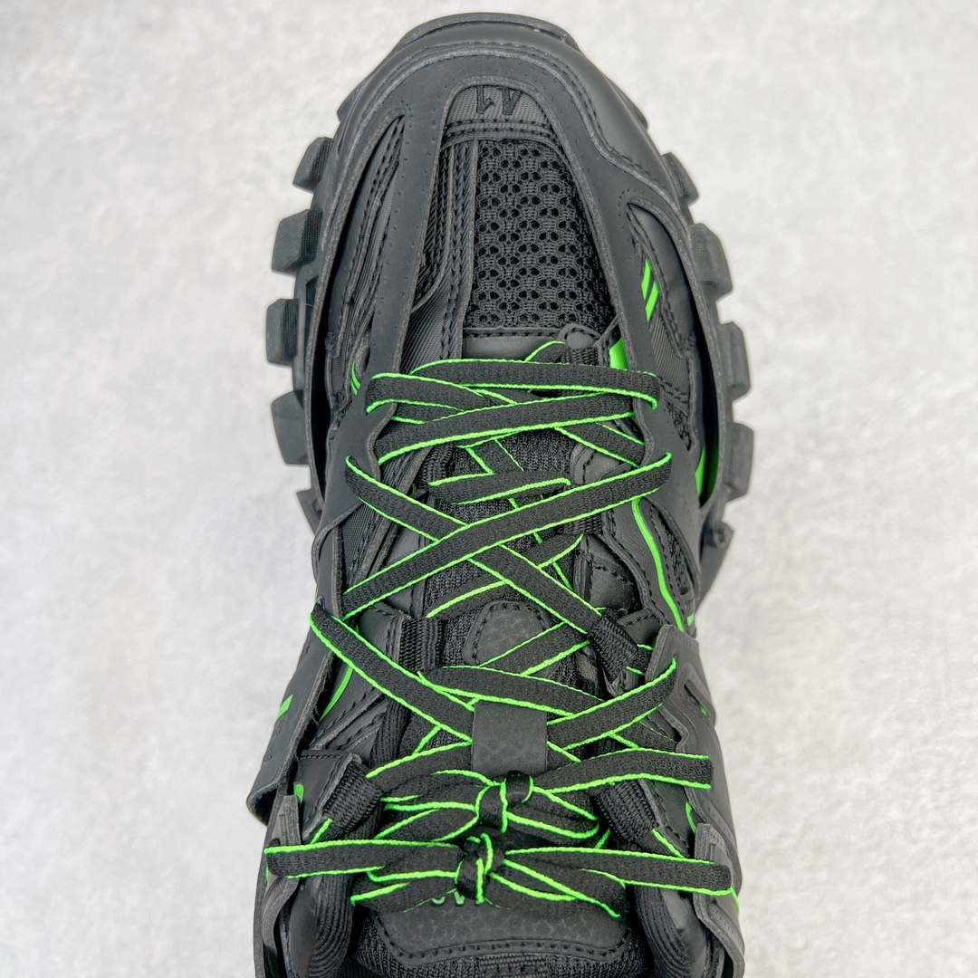  Balenciaga 巴黎世家 Track 1.0  舒适百搭 老爹鞋 运动 复古板鞋 休闲鞋 男鞋 女鞋   黑绿 542023W3AC21035