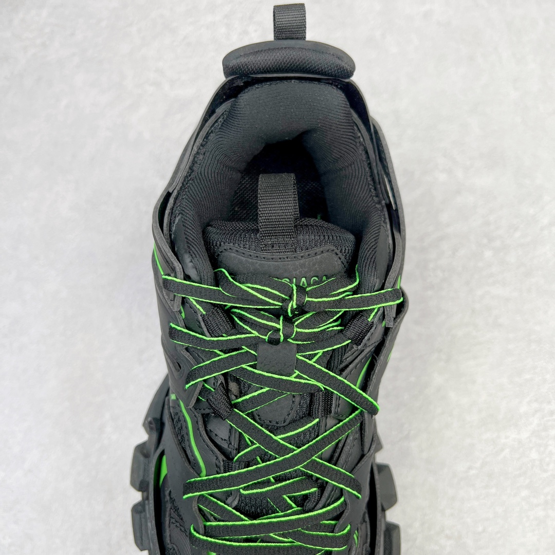  Balenciaga 巴黎世家 Track 1.0  舒适百搭 老爹鞋 运动 复古板鞋 休闲鞋 男鞋 女鞋   黑绿 542023W3AC21035