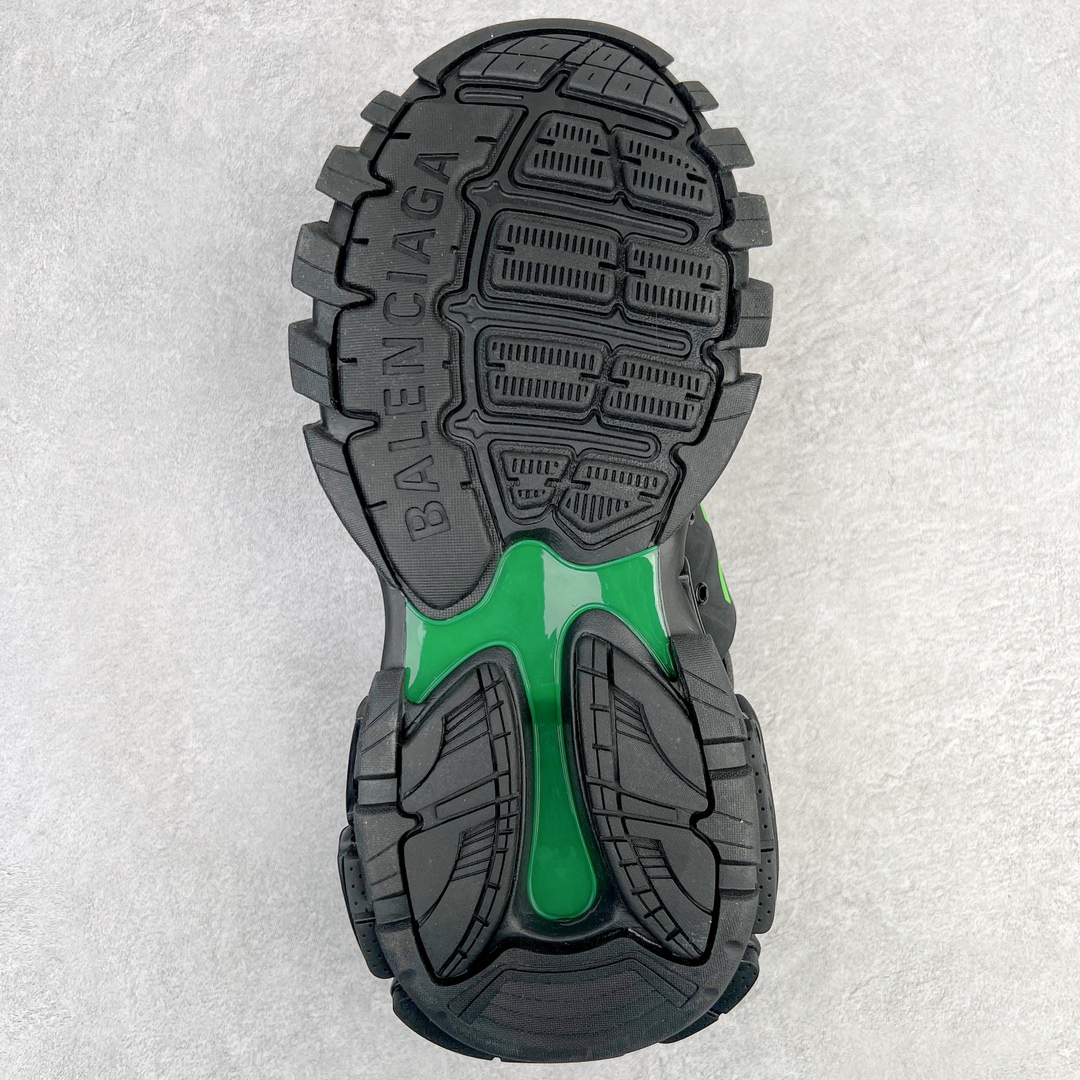  Balenciaga 巴黎世家 Track 1.0  舒适百搭 老爹鞋 运动 复古板鞋 休闲鞋 男鞋 女鞋   黑绿 542023W3AC21035