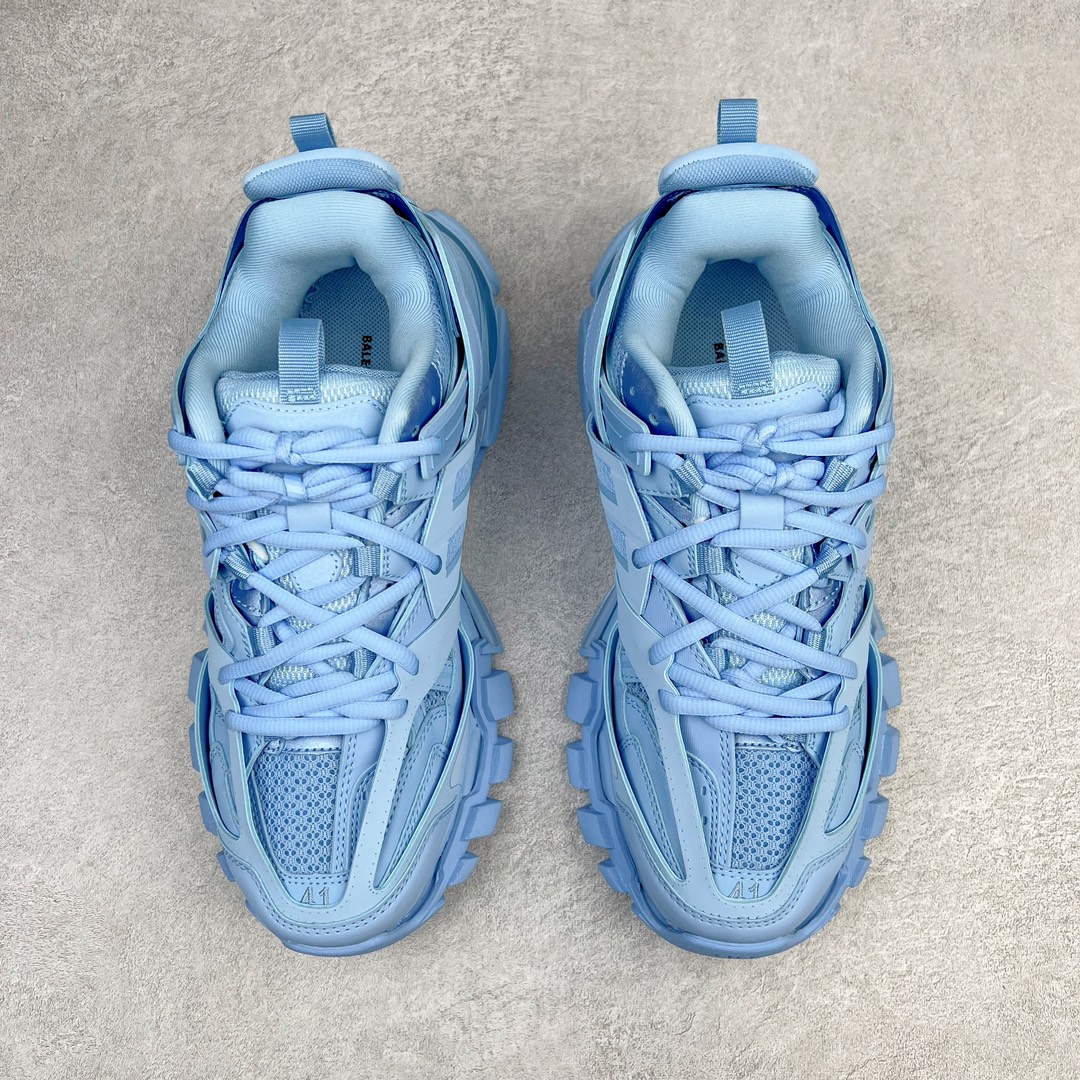  Balenciaga 巴黎世家 Track 1.0  舒适百搭 老爹鞋 运动 复古板鞋 休闲鞋 男鞋 女鞋   蓝 542436W2LA14800