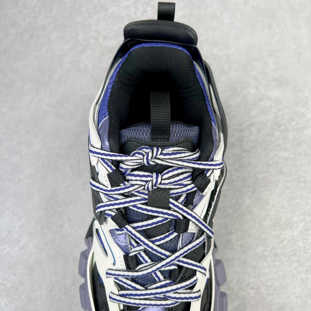  Balenciaga 巴黎世家 Track 1.0  舒适百搭 老爹鞋 运动 复古板鞋 休闲鞋 男鞋 女鞋 白紫色 542436W1GB95162