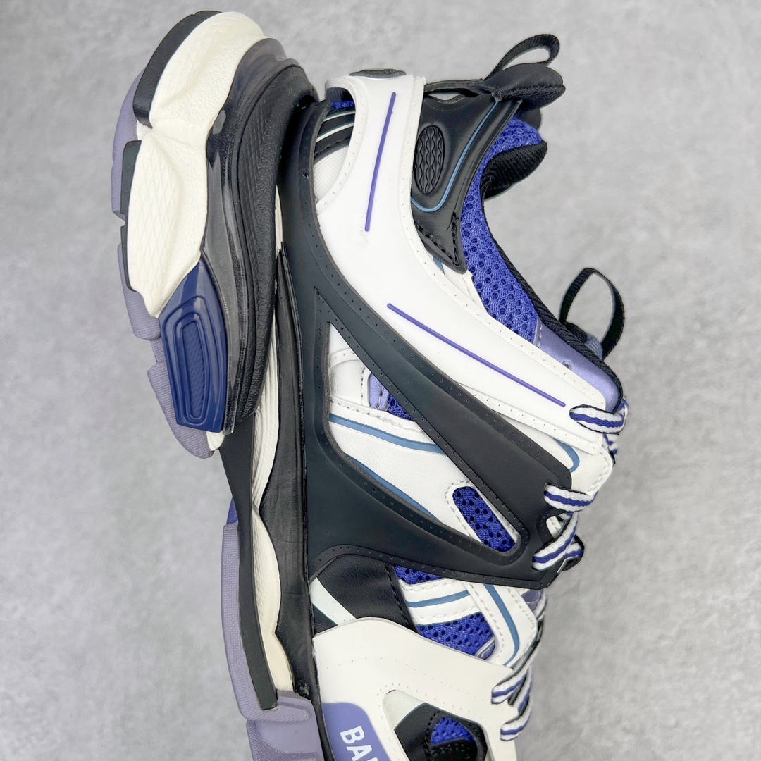  Balenciaga 巴黎世家 Track 1.0  舒适百搭 老爹鞋 运动 复古板鞋 休闲鞋 男鞋 女鞋 白紫色 542436W1GB95162