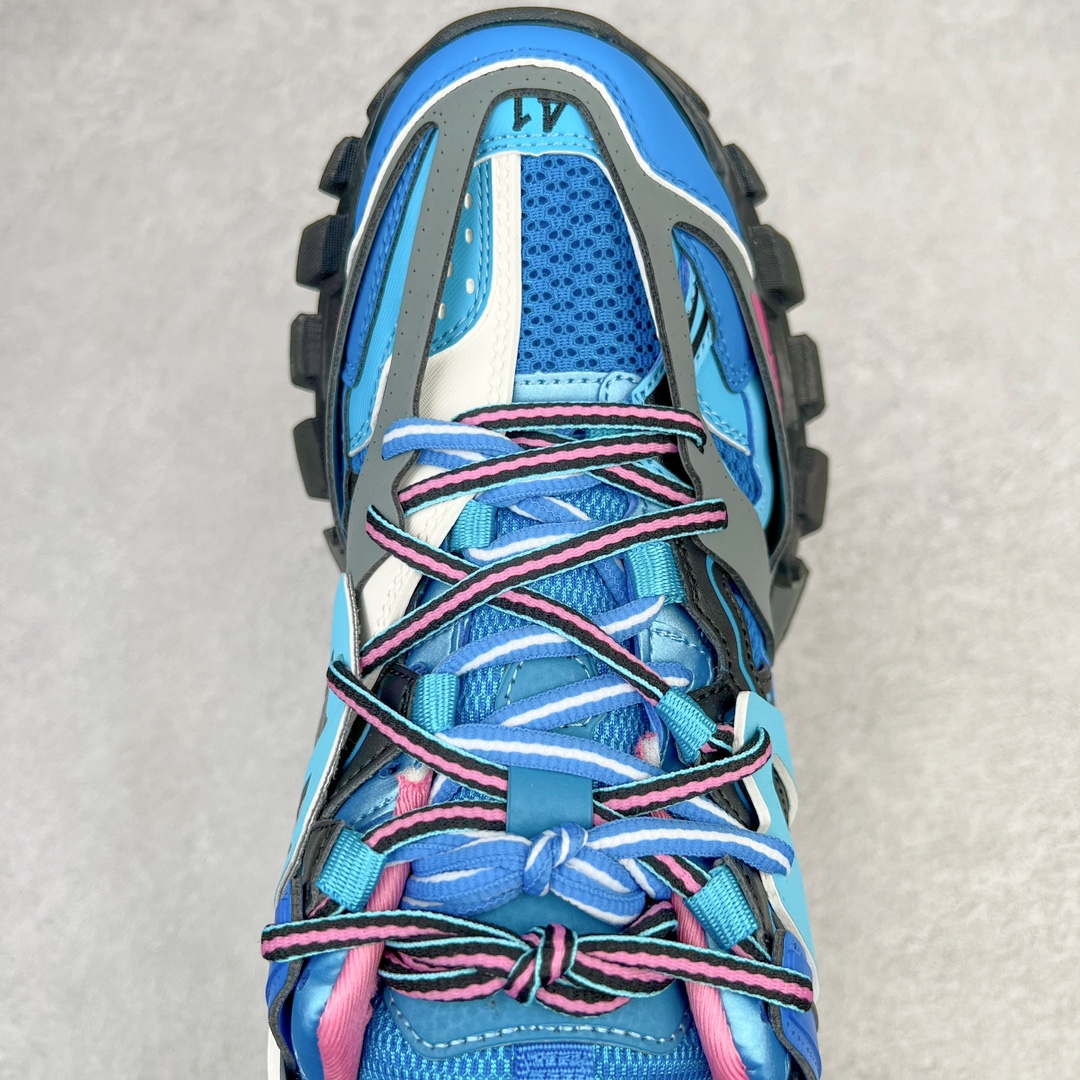  Balenciaga 巴黎世家 Track 1.0  舒适百搭 老爹鞋 运动 复古板鞋 休闲鞋 男鞋 女鞋 蓝粉 542436W1GB54162