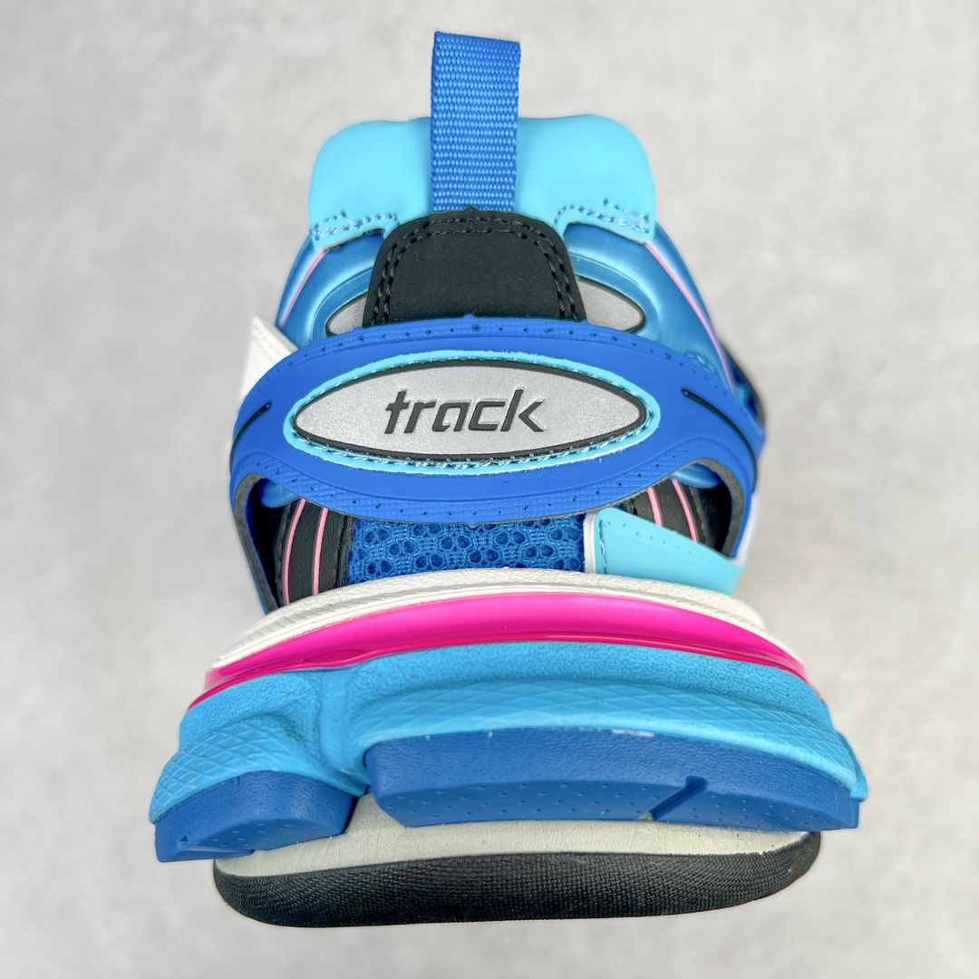  Balenciaga 巴黎世家 Track 1.0  舒适百搭 老爹鞋 运动 复古板鞋 休闲鞋 男鞋 女鞋 蓝粉 542436W1GB54162