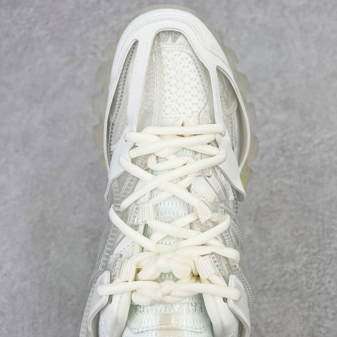  Balenciaga 巴黎世家 Track 1.0  Clear So 舒适百搭 老爹鞋 运动 复古板鞋 休闲鞋 男鞋 女鞋 透明底 白 647742W3BM19000