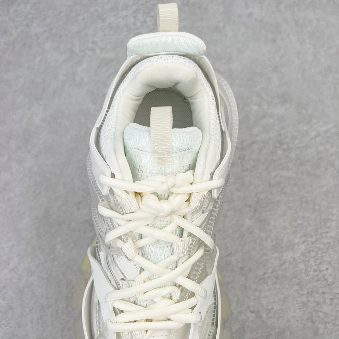  Balenciaga 巴黎世家 Track 1.0  Clear So 舒适百搭 老爹鞋 运动 复古板鞋 休闲鞋 男鞋 女鞋 透明底 白 647742W3BM19000