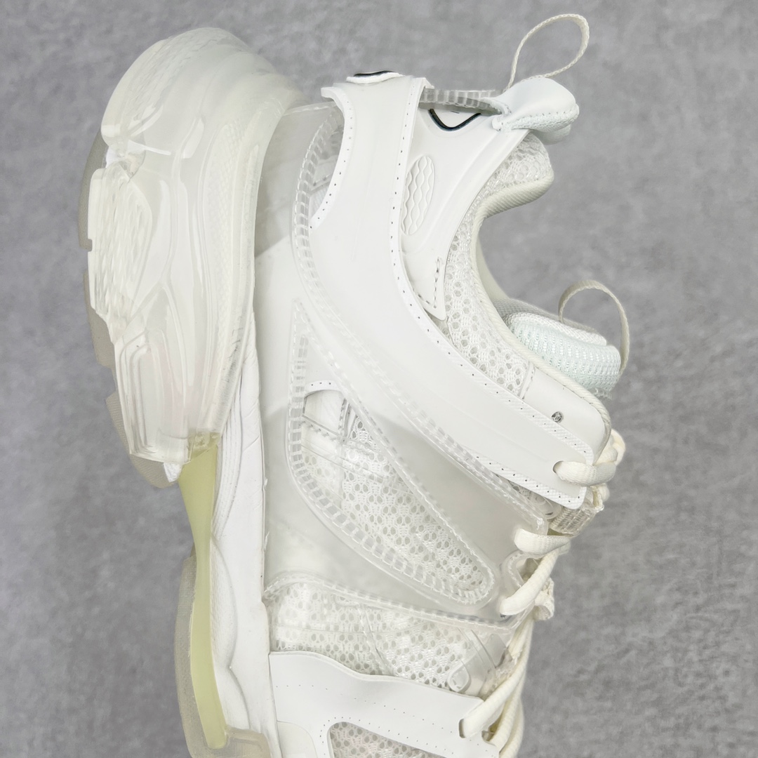  Balenciaga 巴黎世家 Track 1.0  Clear So 舒适百搭 老爹鞋 运动 复古板鞋 休闲鞋 男鞋 女鞋 透明底 白 647742W3BM19000