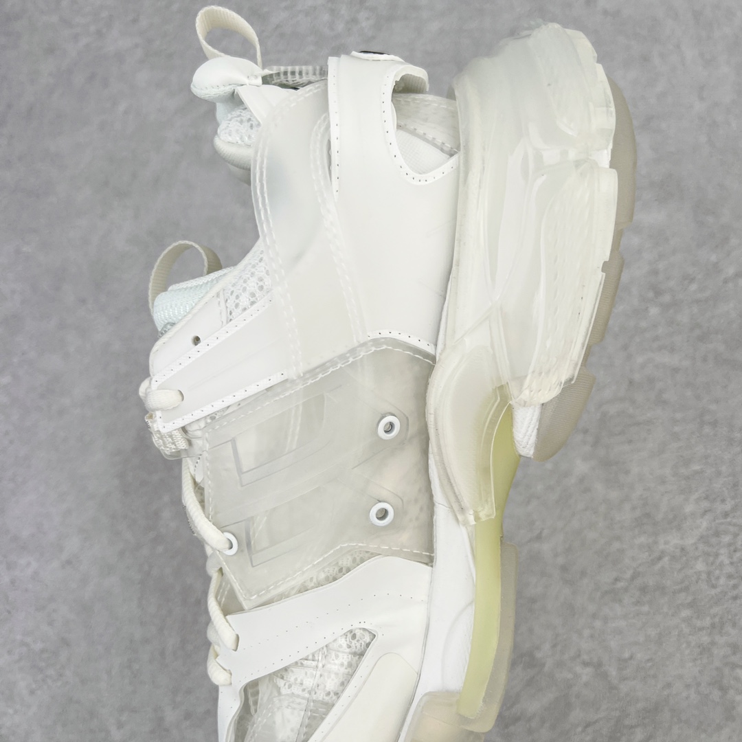  Balenciaga 巴黎世家 Track 1.0  Clear So 舒适百搭 老爹鞋 运动 复古板鞋 休闲鞋 男鞋 女鞋 透明底 白 647742W3BM19000