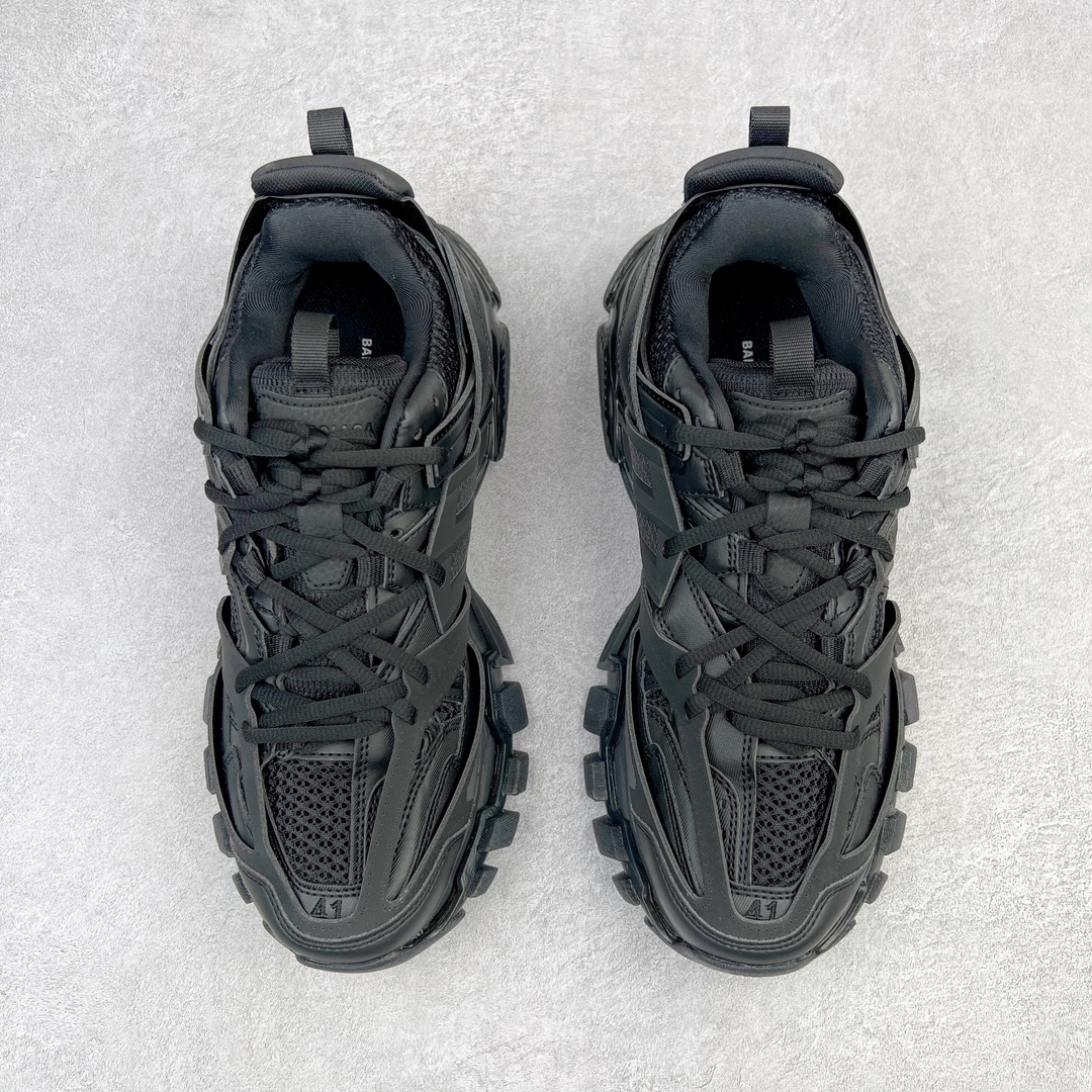  Balenciaga 巴黎世家 Track 1.0  Clear So 舒适百搭 老爹鞋 运动 复古板鞋 休闲鞋 男鞋 女鞋 透明底  黑武士 647742W3BM21000