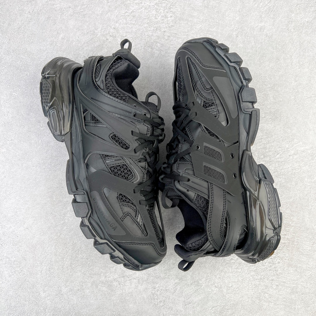  Balenciaga 巴黎世家 Track 1.0  Clear So 舒适百搭 老爹鞋 运动 复古板鞋 休闲鞋 男鞋 女鞋 透明底  黑武士 647742W3BM21000