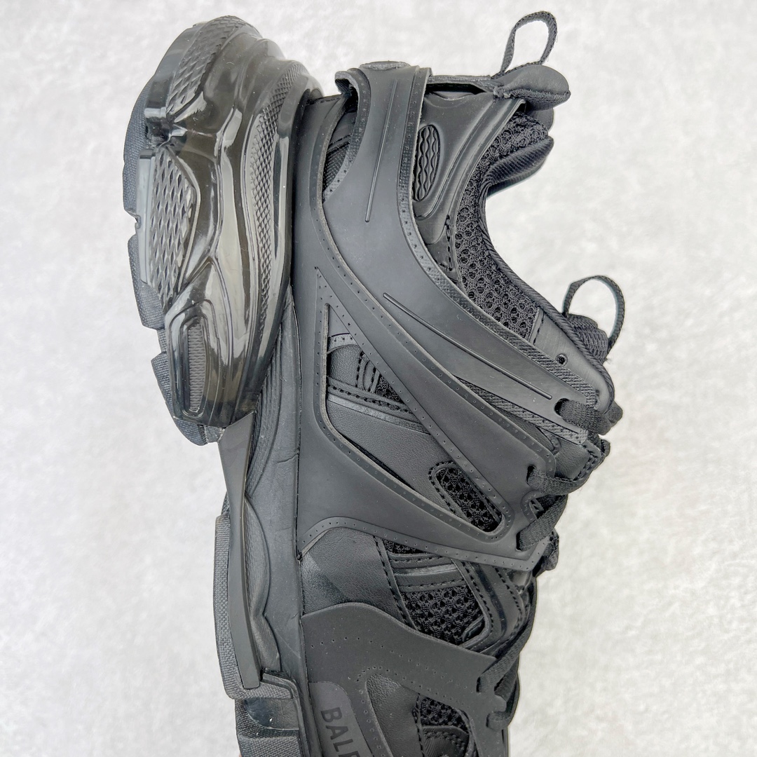 Balenciaga 巴黎世家 Track 1.0  Clear So 舒适百搭 老爹鞋 运动 复古板鞋 休闲鞋 男鞋 女鞋 透明底  黑武士 647742W3BM21000