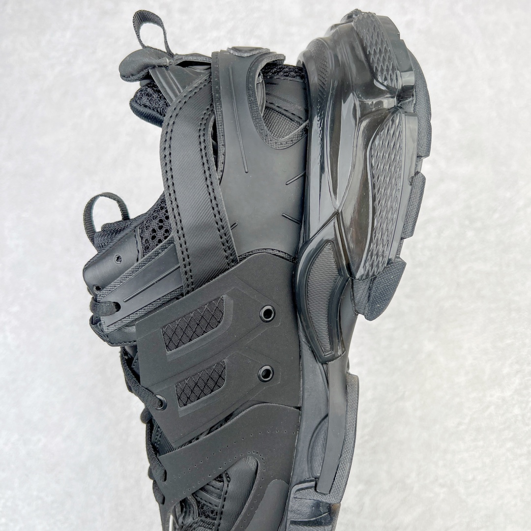  Balenciaga 巴黎世家 Track 1.0  Clear So 舒适百搭 老爹鞋 运动 复古板鞋 休闲鞋 男鞋 女鞋 透明底  黑武士 647742W3BM21000